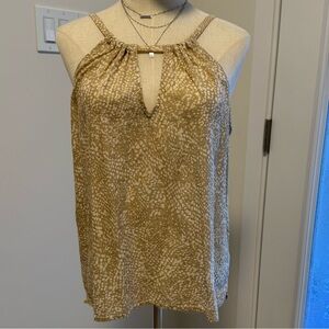 GAP Tan and Cream Women's Top